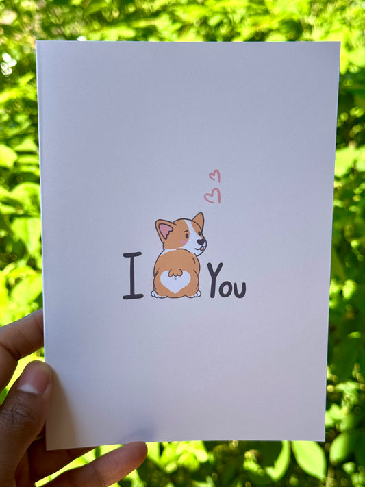 I love you - Greeting Card