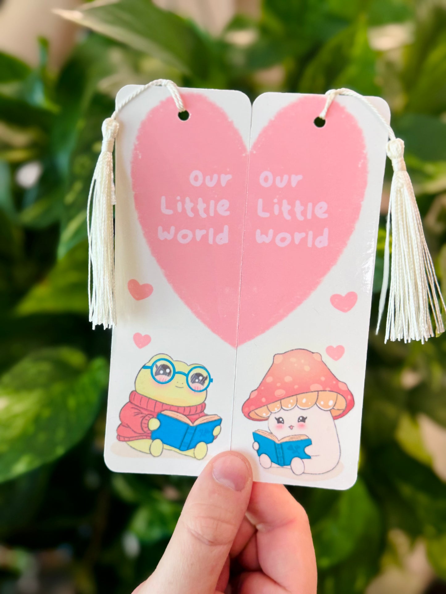 Our Little World Mushy  - Bookmark