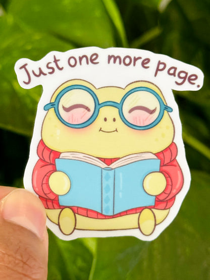 Just one more page