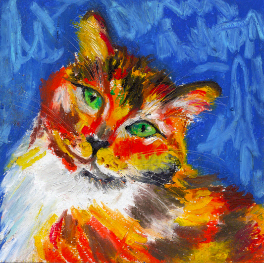 Orange Cat - Art Print