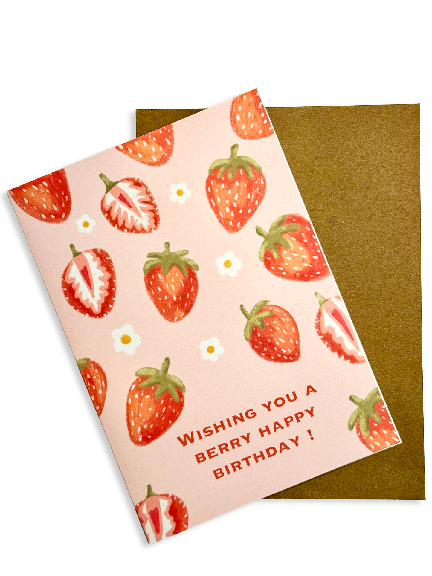 Wishing you a berry happy birthday! - Greeting Card